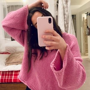 Madewell Sweater with Bell Sleeves